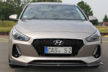 Hyundai I30 MK3 Hatchback 2017+ Frontläpp / Frontsplitter V.1 Maxton Design